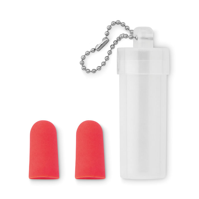 BUDS TO GO - Earplug set in plastic tube - Red