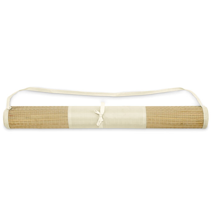 RAFIA - Natural straw beach mat - Beige