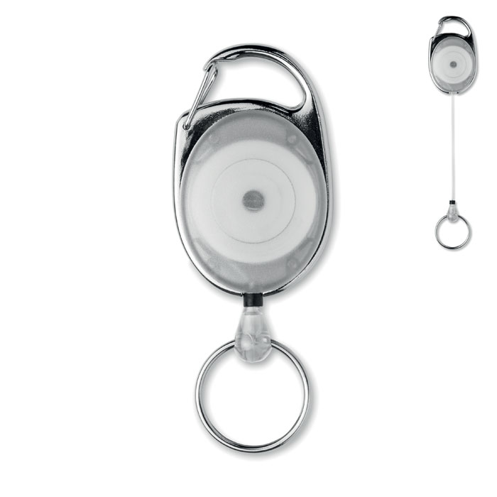 ARRONSA - Retractable badge holder - White