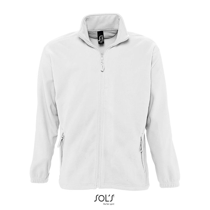 NORTH - 20RTH Zipped Fleece Jacket - White