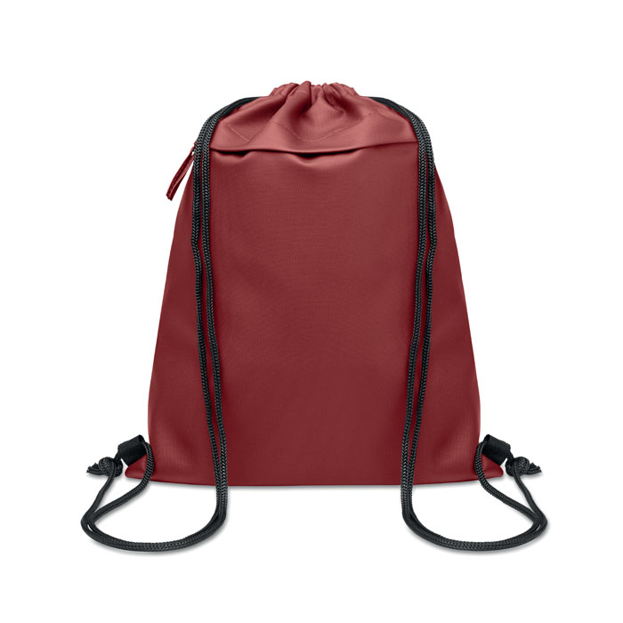 BANGKOK BAG - Drawstring bag in 600D RPET - Burgundy
