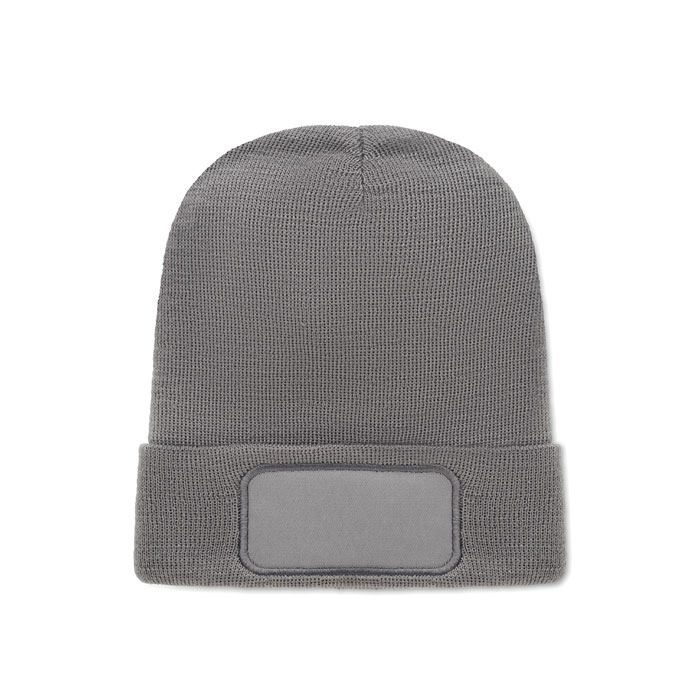 CAPNIT - Unisex beanie RPET polyester - Stone Grey
