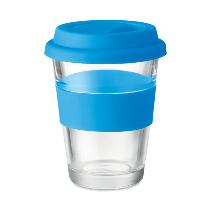 ASTOGLASS - Glass tumbler 350 ml - Blue