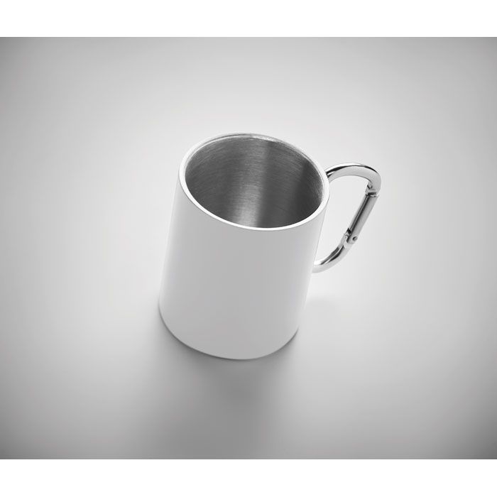 AROM - Metal mug and carabiner handle