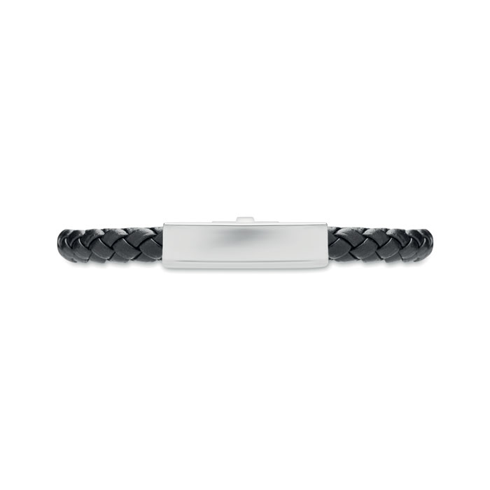 FAULETI - Braided faux leather bracelet
