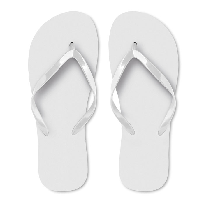 HONOLULU - EVA beach slippers size L - White