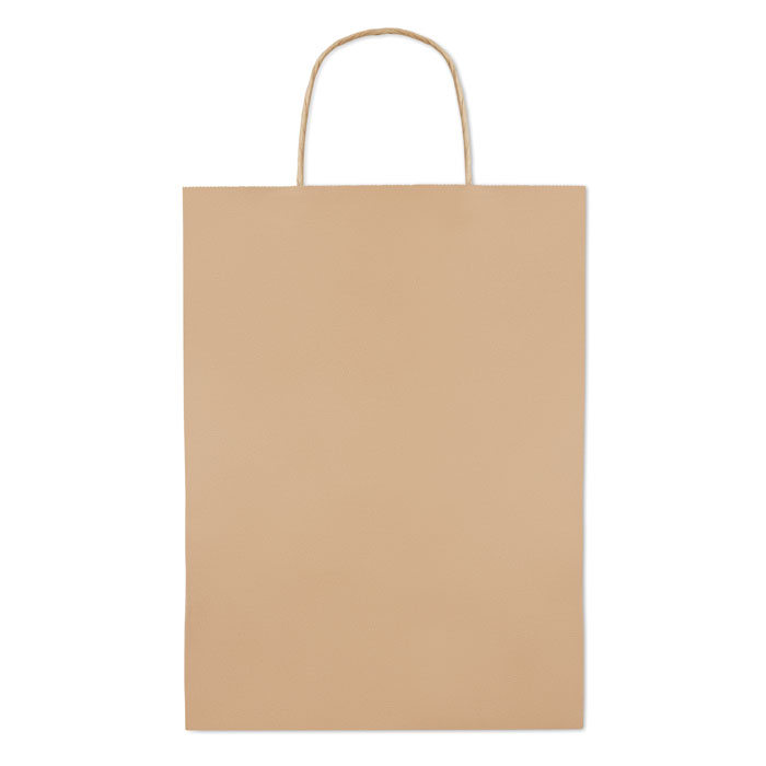 PAPER LARGE - Gift paper bag large 150 gr/m² - Beige