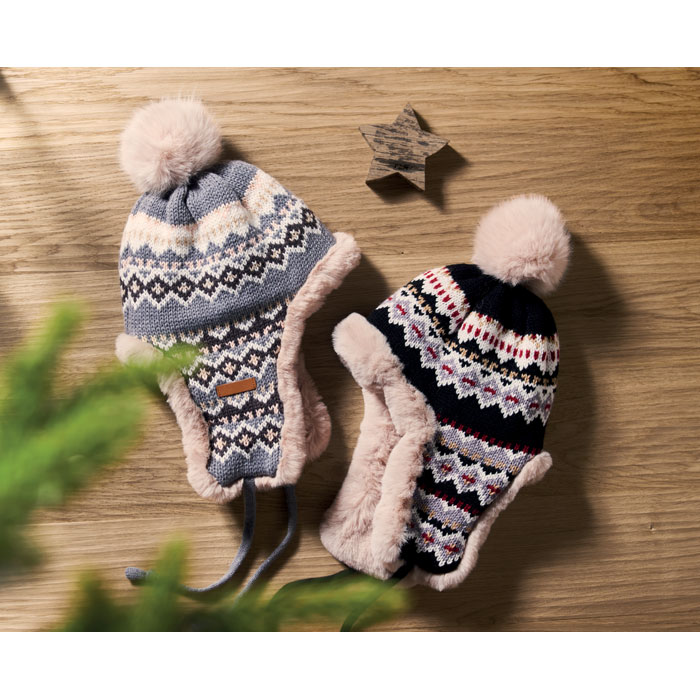 YULONG - Knitted beanie with ear flap