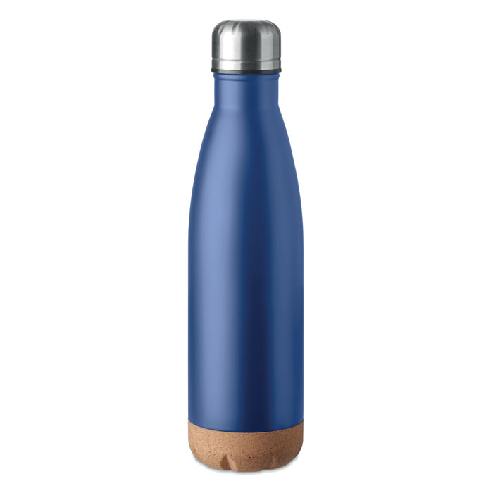 ASPEN CORK - Double wall bottle 500 ml - Blue