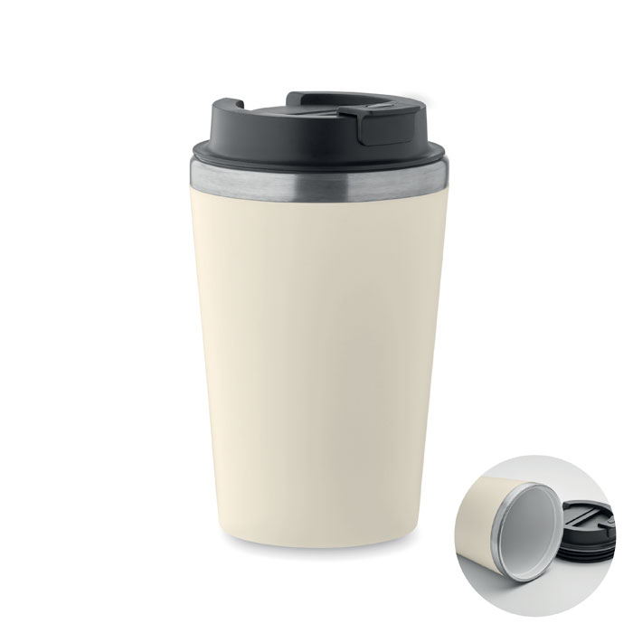 BLERM - Ceramic lining tumbler 350 ml - Beige