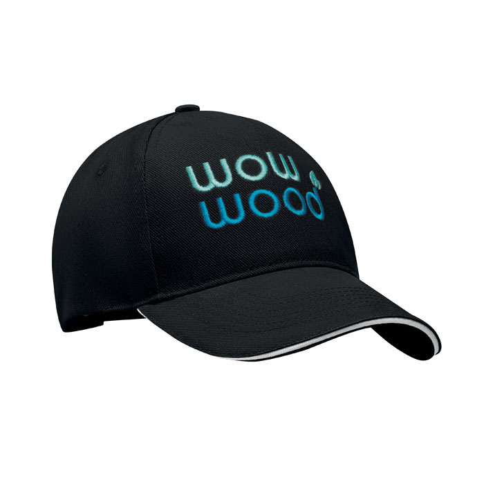 LONG BEACH SINGA - 5 Panel baseball cap 260 gr/m