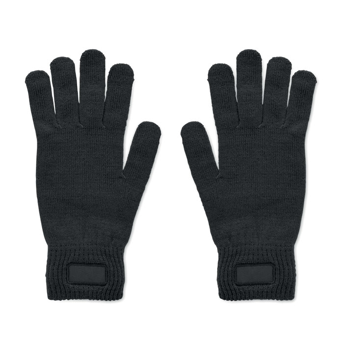 HANDNIT - Knitted gloves in RPET