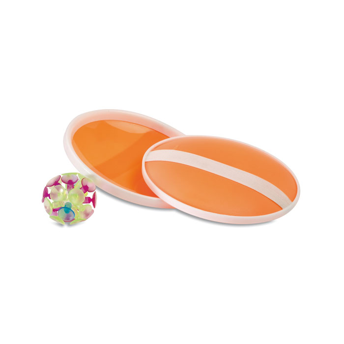 CATCH&PLAY - Suction ball catch set - Orange