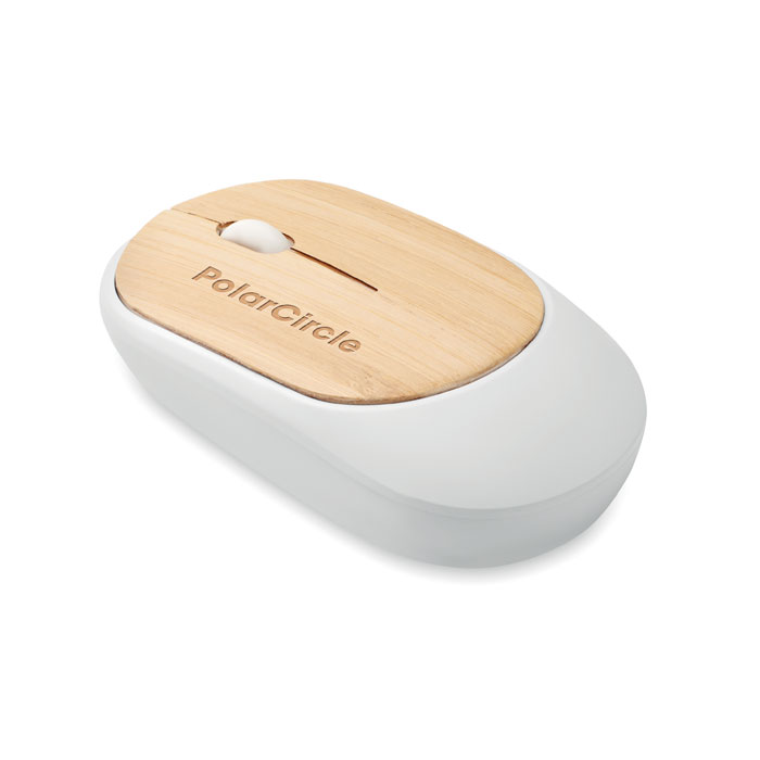 CURVY BAM - Wireless mouse in bamboo