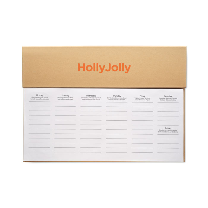 MEMWEEK - Weekly desktop planner