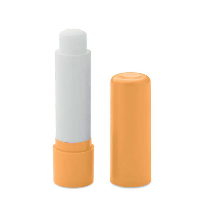 VEGAN GLOSS - Vegan lip balm in recycled ABS - Orange