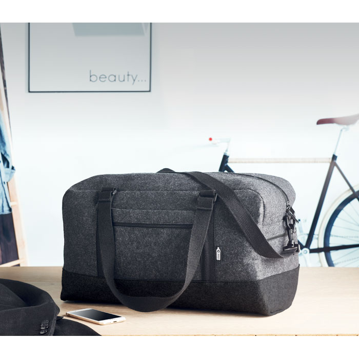INDICO BAG - RPET felt weekend bag
