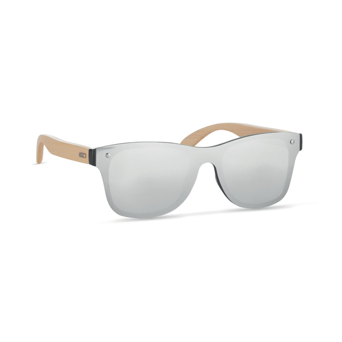 ALOHA - Sunglasses with mirrored lens - Shiny Silver