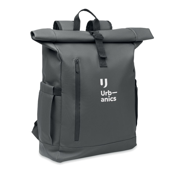 BANGKOK ROLL - Rolltop laptop rucksack 600D