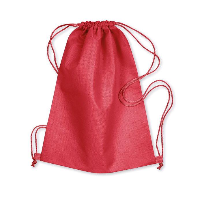 DAFFY - 80gr/m² nonwoven drawstring - Red