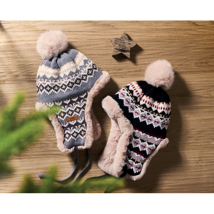 YULONG - Knitted beanie with ear flap