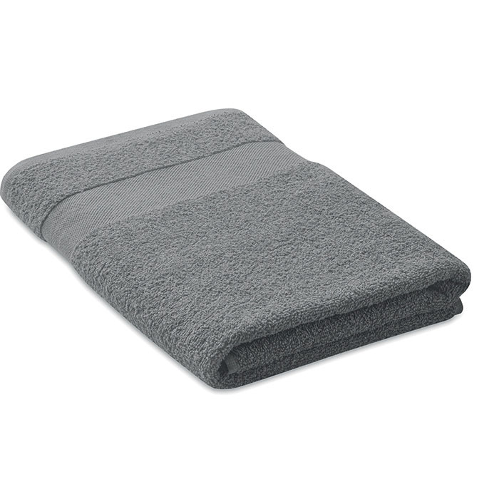 PERRY - Towel organic cotton 140x70cm - Grey