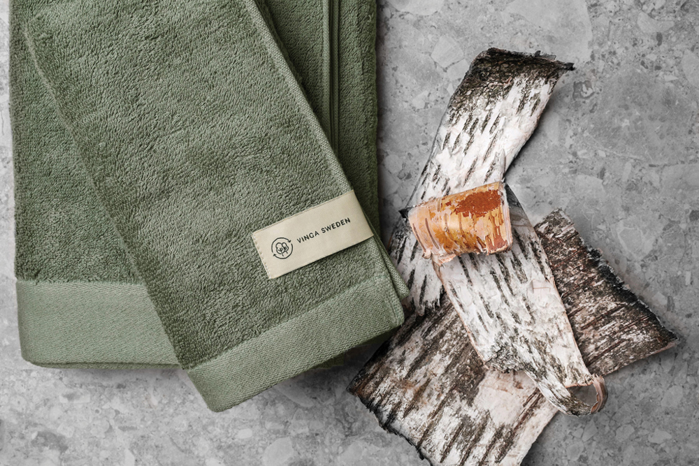 VINGA Birch towels 30x30