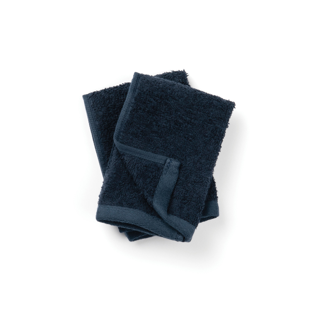 VINGA Birch towels 30x30 - blue (± PMS 19-4011)