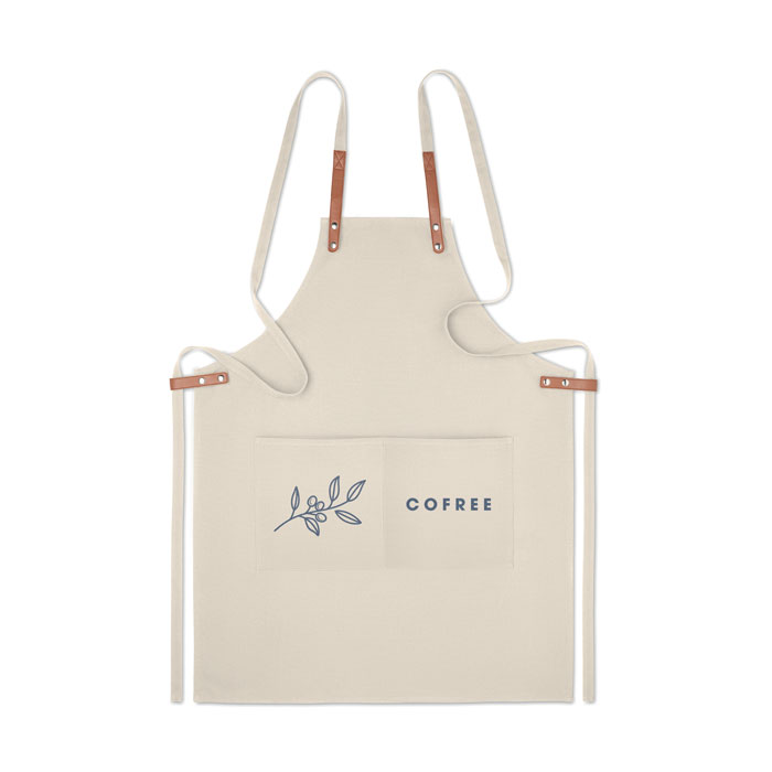 NAGPUR - Organic cotton apron 340 gr/m²