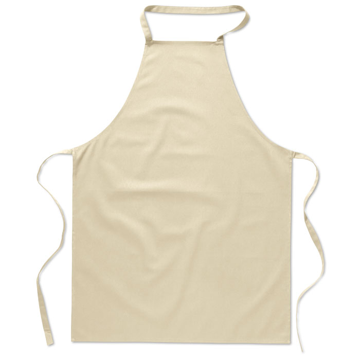 KITAB GLASGOW - Kitchen apron in cotton - Beige
