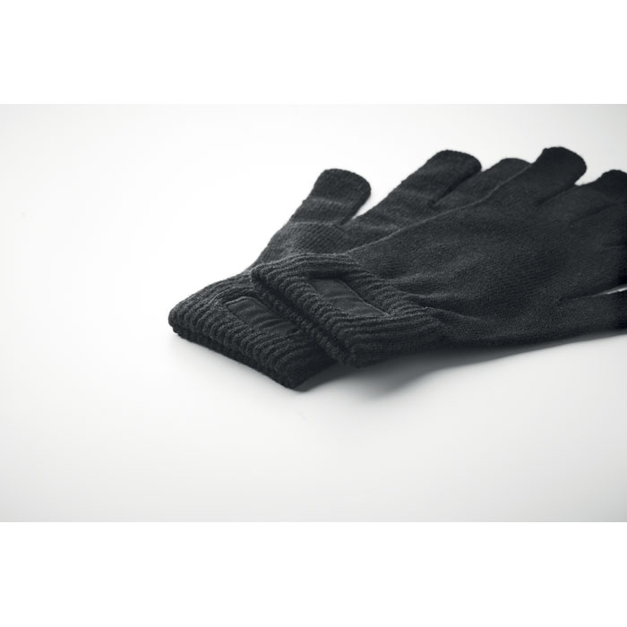 HANDNIT - Knitted gloves in RPET