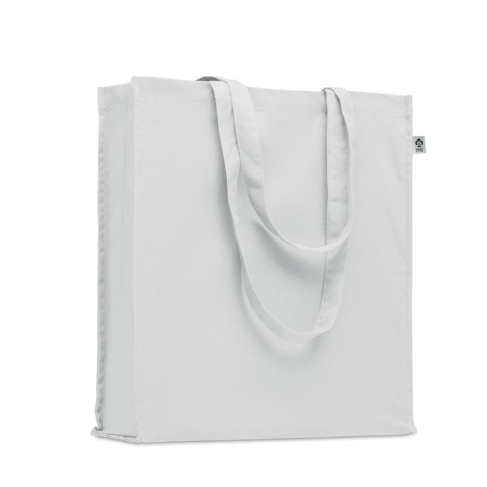 BENTE COLOUR - Organic cotton shopping bag - White