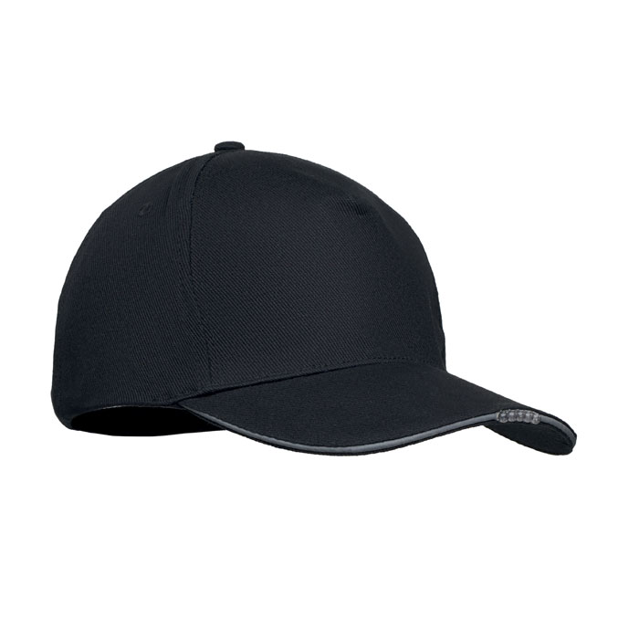 LUZCAP - 5 panel LED cotton cap 220gr/m²