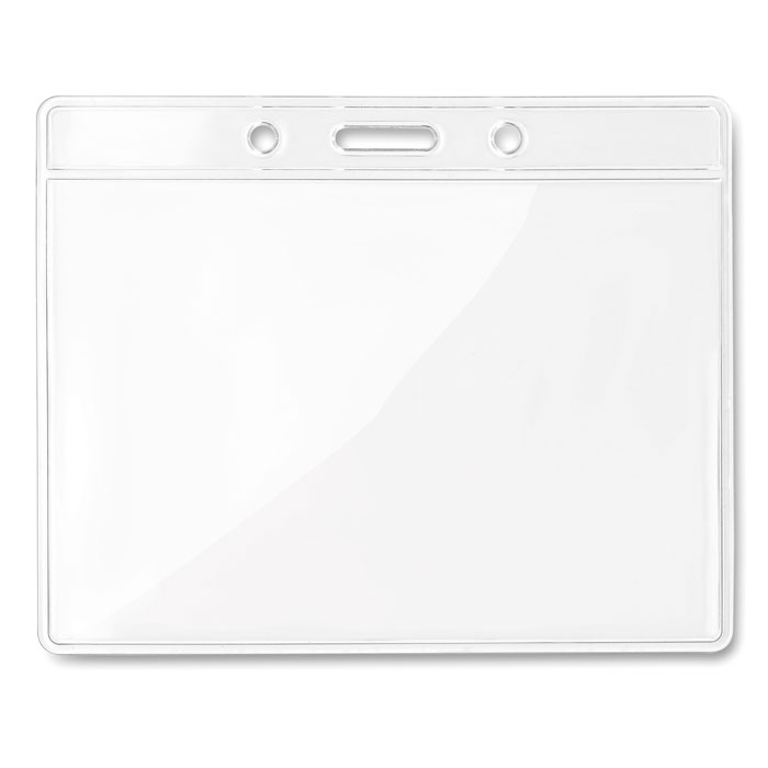 BADGY - Transparent badge 10cmx8cm