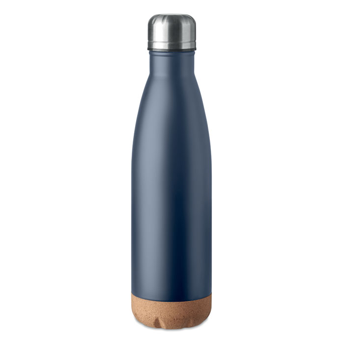 ASPEN CORK - Double wall bottle 500 ml - French Navy