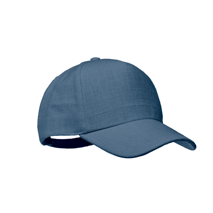 NAIMA CAP - 5 PANEL HEMP CAP 370 GR/M² - Blue