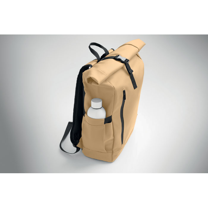 BANGKOK ROLL - Rolltop laptop rucksack 600D
