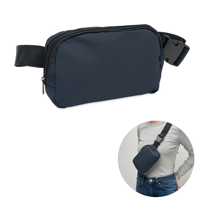 KOROVIN WAIST - Waist bag in 210D polyester - French Navy