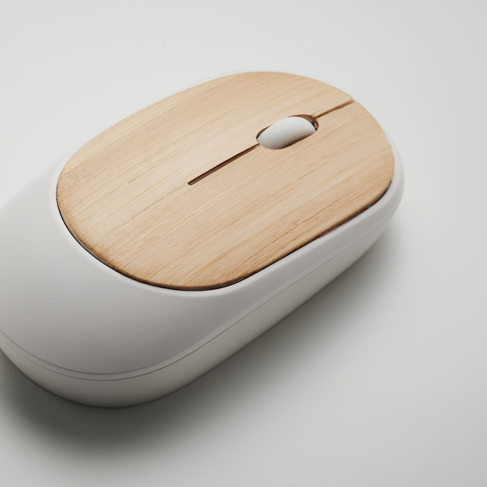 CURVY BAM - Wireless mouse in bamboo