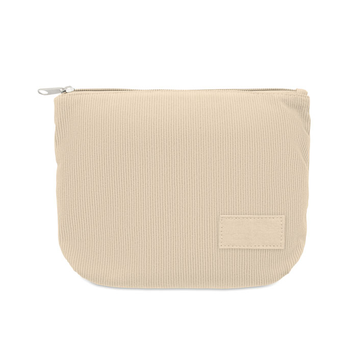 CORDY T - Corduroy cosmetic bag