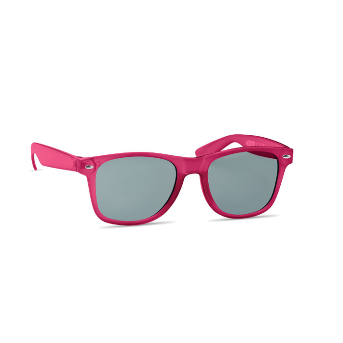 MACUSA - Sunglasses in RPET - Transparent Fuchsia