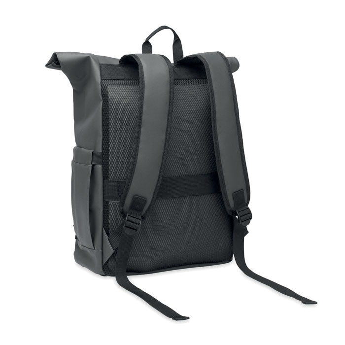 BANGKOK ROLL - Rolltop laptop rucksack 600D