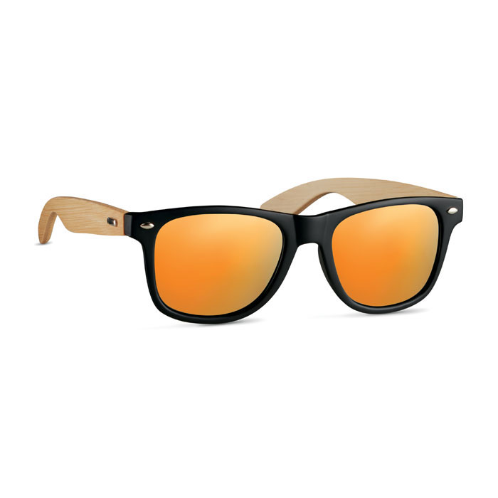 CALIFORNIA TOUCH - Sunglasses with bamboo arms - Orange