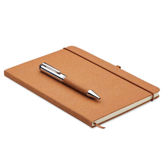 ELEGANOTE - Recycled leather notebook set - Beige