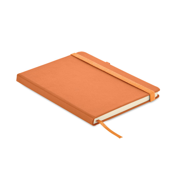 ARPU - Recycled leather A5 notebook - Orange