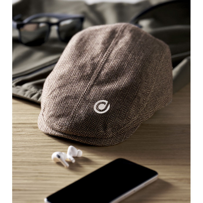 BLIND PEAK - Newsboy flat cap 335 gr/m²