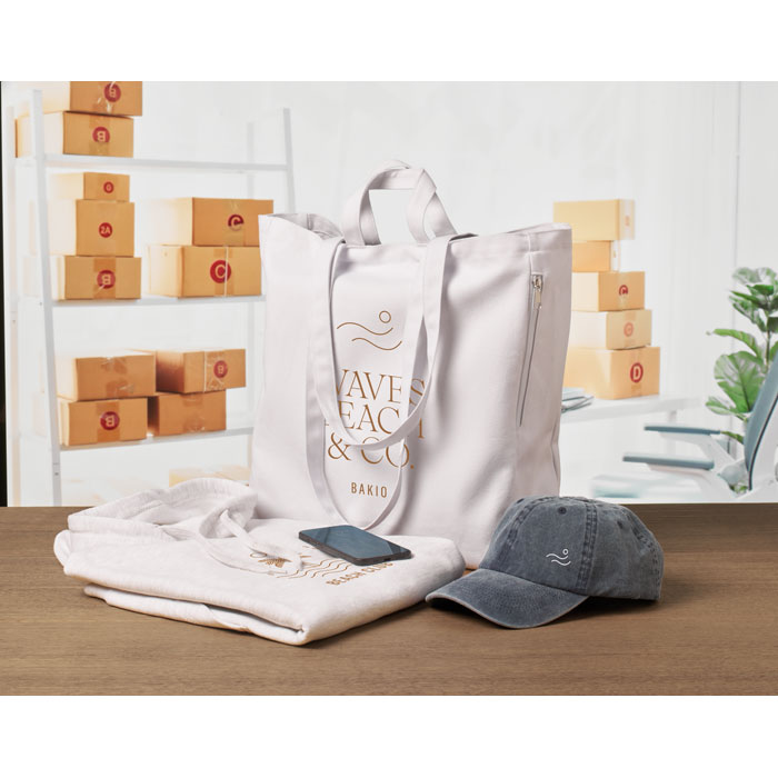 GAVE COLOUR - Recycled cotton shopping bag