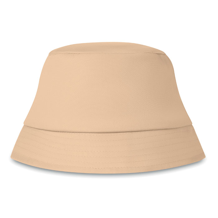 BILGOLA - Bucket hat cotton 160 gr/m² - Beige