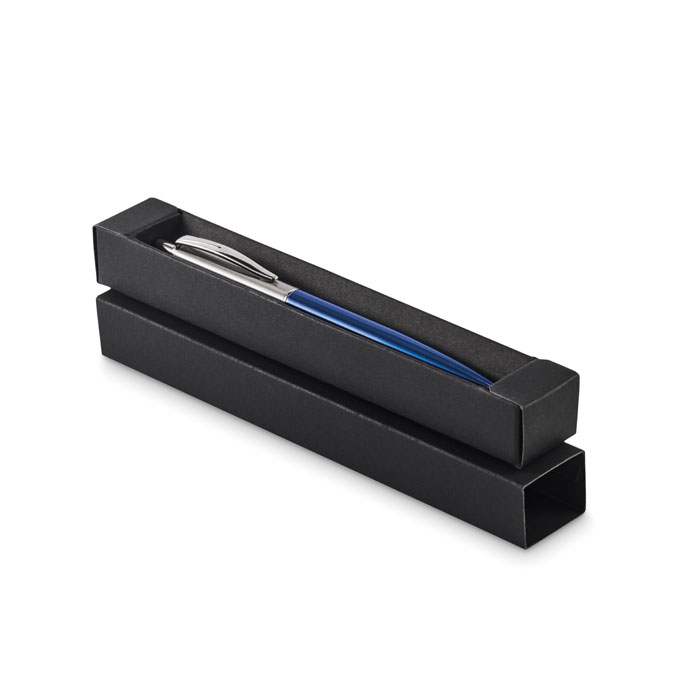 GRAZ COLOUR - Push button pen in box - Blue