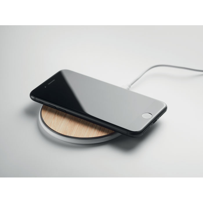 DESPAD + - Bamboo wireless charger 15W